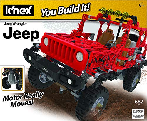 Jeep Building Set - 682 Parts - Motorized - STEM Toy