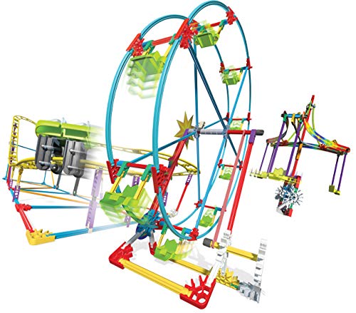 Motorized Amusement Park Building Set for Kids