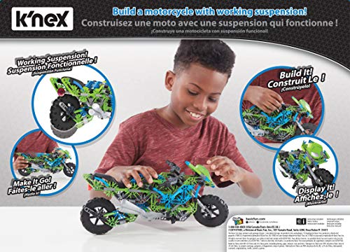 Mega Motorcycle Building Set for Kids - 456 Parts