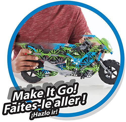 Mega Motorcycle Building Set for Kids - 456 Parts