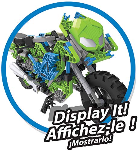 Mega Motorcycle Building Set for Kids - 456 Parts
