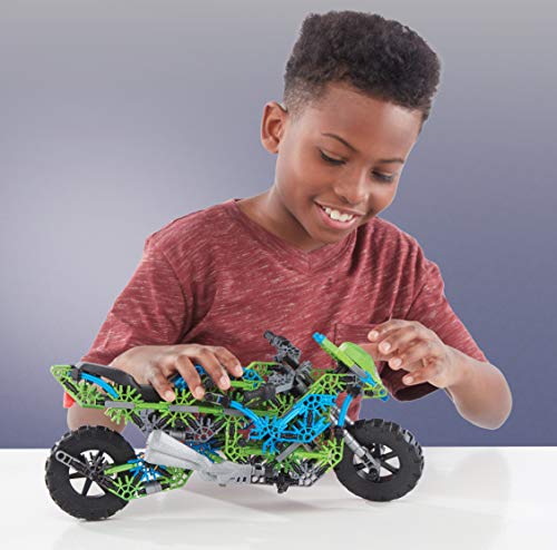 Mega Motorcycle Building Set for Kids - 456 Parts