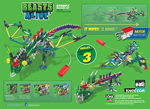 K'NEX Beasts Alive - Stompz Building Set