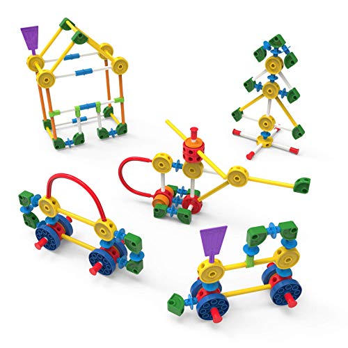 TINKERTOY Retro Building Set - 100 Parts