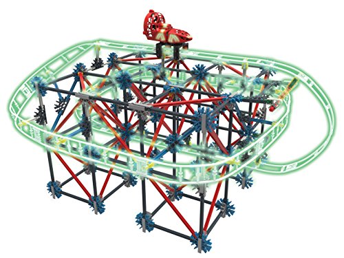 Web Weaver Roller Coaster Building Set – Construction Toy