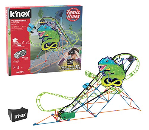 Twisted Lizard Roller Coaster Building Set
