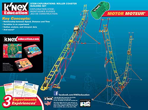 STEM Roller Coaster Building Set - 546 Pieces