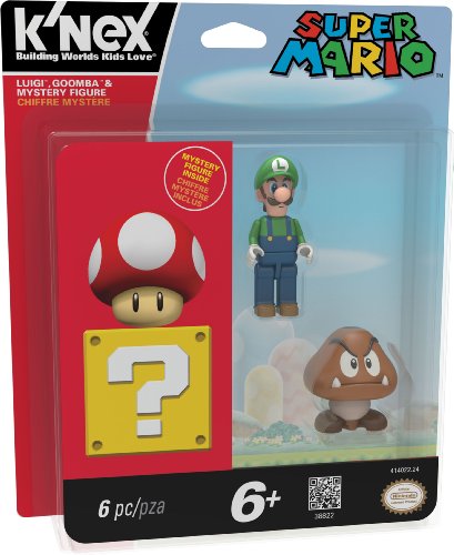 K'nex Super Mario-Luigi, Goomba and Mystery Figure