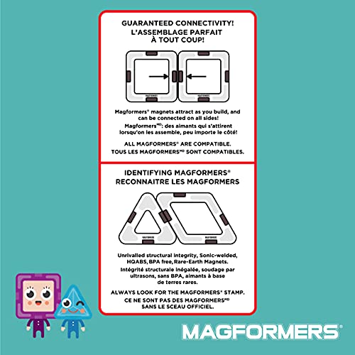 Magnetic Building Blocks Set - 30 Pieces