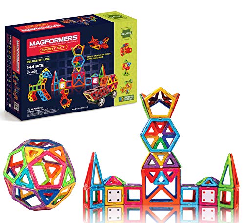 Magformers 144-piece Deluxe Magnetic Building Set