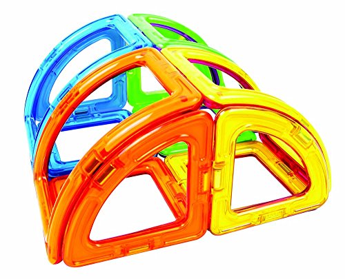 Rainbow Magformers - Magnetic Building STEM Toy, 3+ Ages