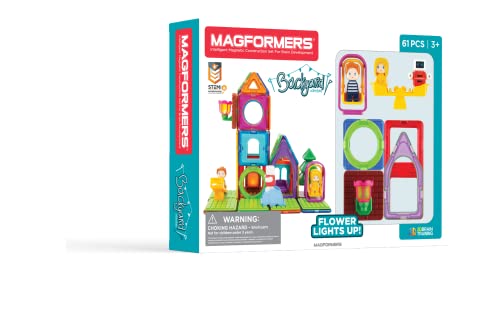 Magformers Backyard Adventure 61 Piece Building Set