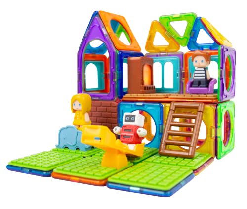 Magformers Backyard Adventure 61 Piece Building Set