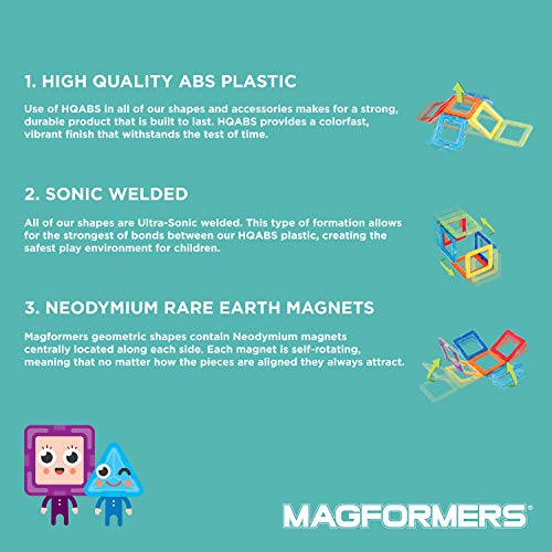 Magformers Backyard Adventure 61 Piece Building Set