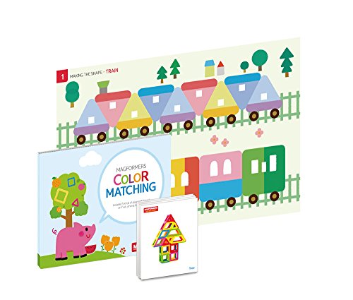 Rainbow Magnetic Building Toy Set for Kids 3+