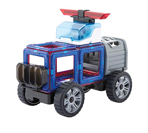 Magformers Police and Rescue Magnetic Toy Set