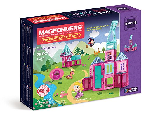 Princess Castle Magformers Building Toy Set