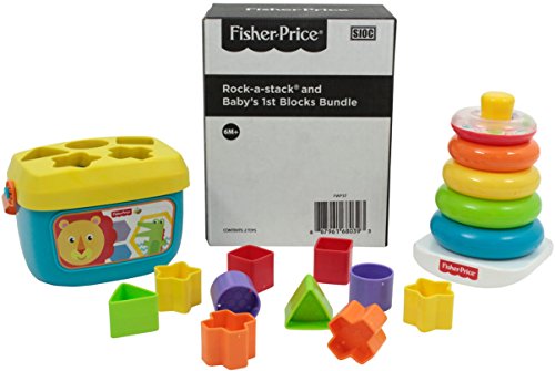 Fisher-Price Baby's First Blocks & Stacking Rings Set
