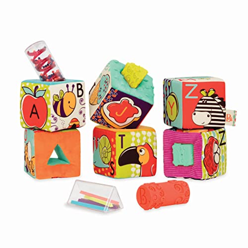 Soft ABC Toddler Building Blocks with Shapes