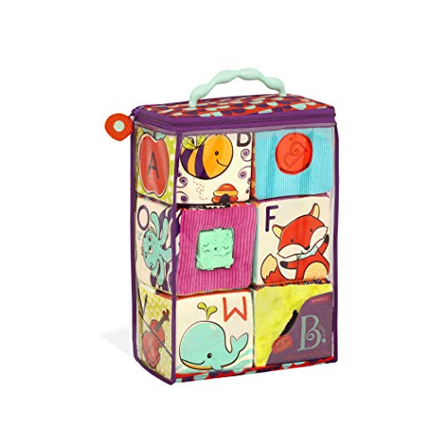 Soft ABC Toddler Building Blocks with Shapes