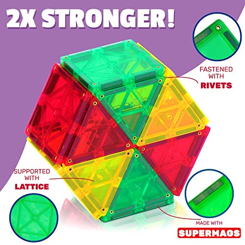 150-Piece Magnetic Building Blocks Set with Car