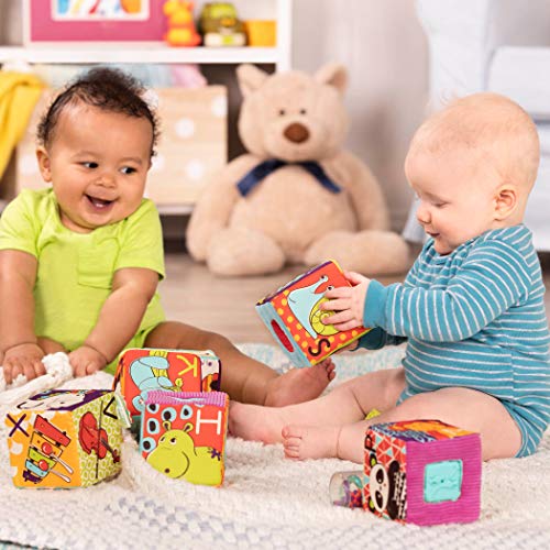 Soft ABC Toddler Building Blocks with Shapes