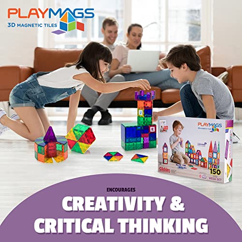 150-Piece Magnetic Building Blocks Set with Car