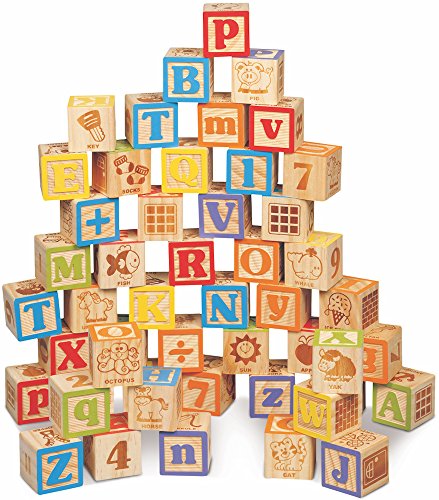 Large Personalized ABC Block Set for Babies