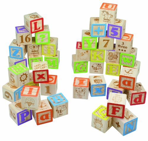 Large Personalized ABC Block Set for Babies