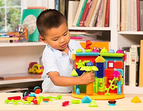 Official Bristle Blocks - 128 Pieces Bucket Toy