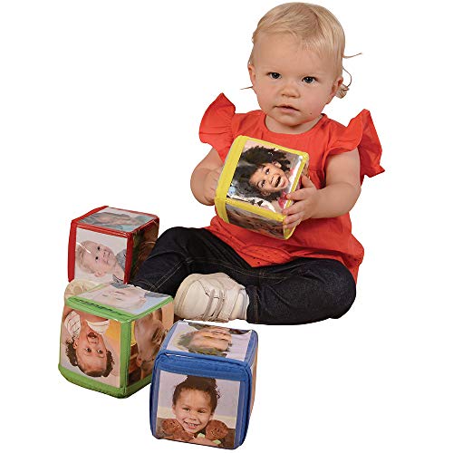 Photo Pocket Stacking Blocks for Toddlers