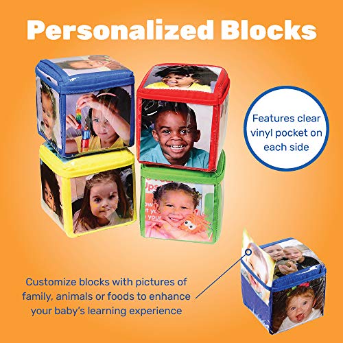 Photo Pocket Stacking Blocks for Toddlers