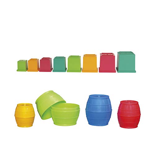 Playskool Blocks and Barrels Bundle - 16 pieces