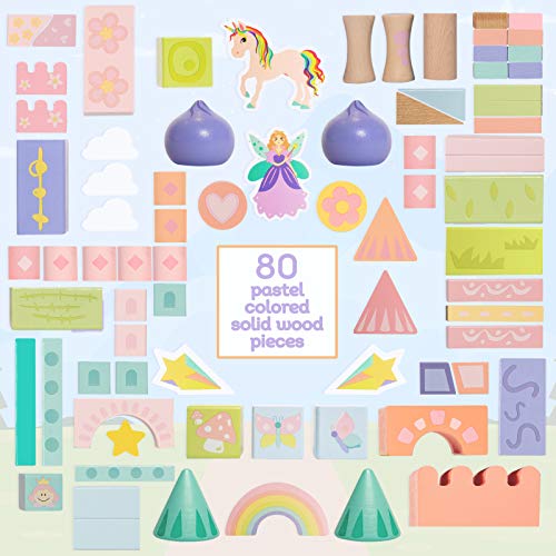 Giant Fairy Castle Building Blocks for Kids
