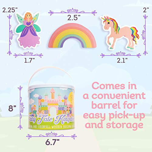 Giant Fairy Castle Building Blocks for Kids