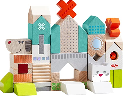 HABA Wood Block Pet Toy - 31 Pieces
