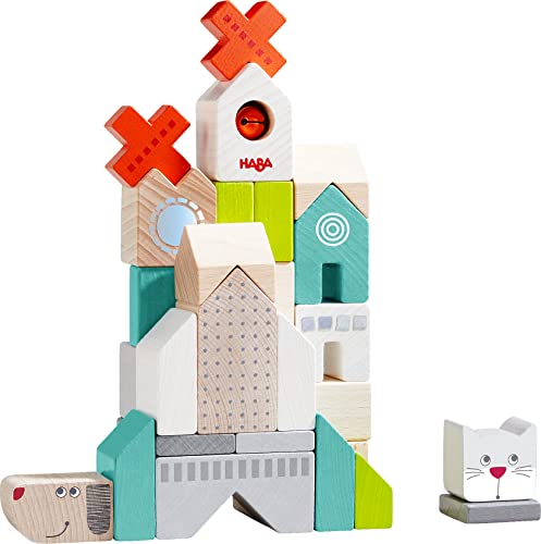 HABA Wood Block Pet Toy - 31 Pieces