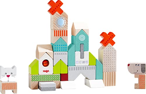 HABA Wood Block Pet Toy - 31 Pieces