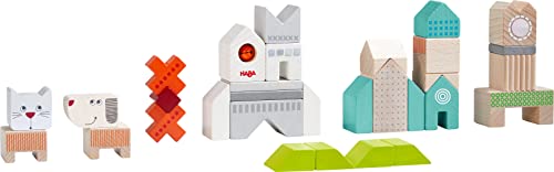 HABA Wood Block Pet Toy - 31 Pieces