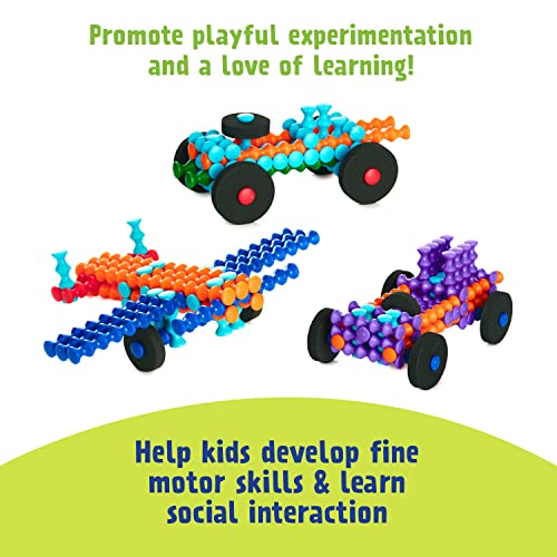 Playstix Vehicles Building Blocks Set - 130 Pieces