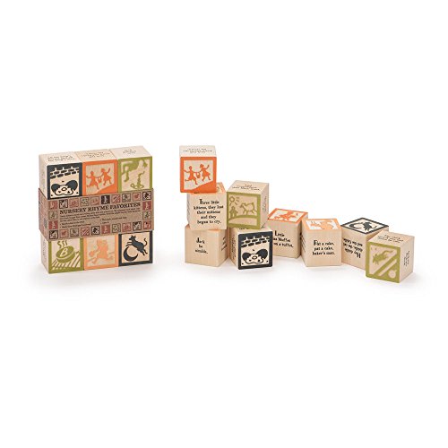 USA-made Nursery Rhyme Blocks by Uncle Goose