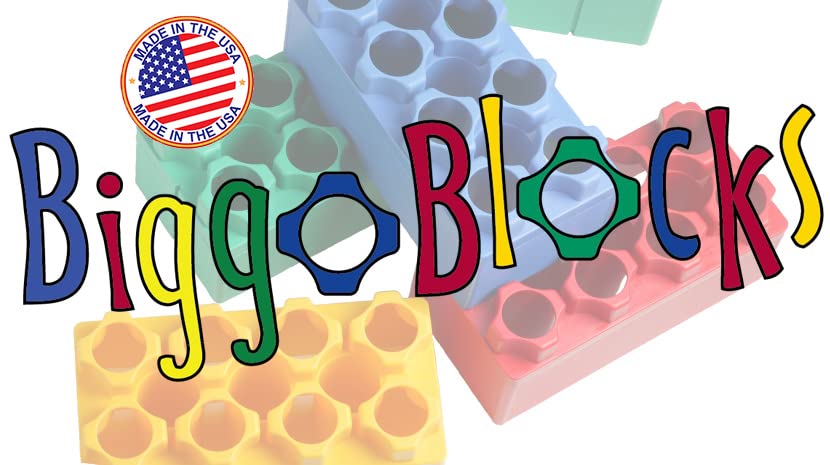 Jumbo Building Blocks Set - 48 pieces