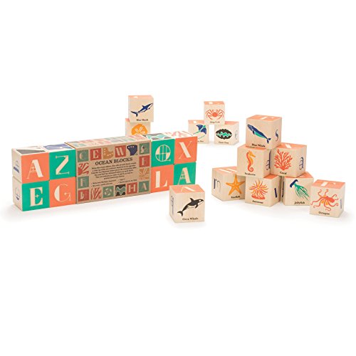 USA-Made Ocean Blocks by Uncle Goose