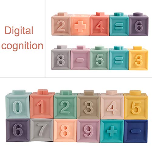 Soft Building Blocks with Educational Play - 12 PCS