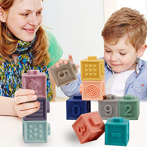 Soft Building Blocks with Educational Play - 12 PCS