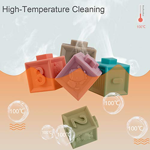 Soft Building Blocks with Educational Play - 12 PCS