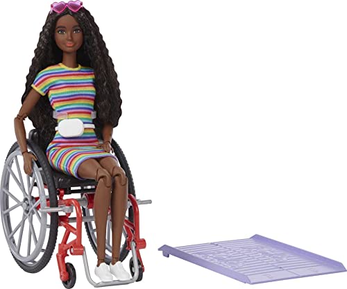 Barbie Doll with Wheelchair and Accessories