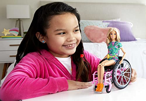 Barbie Doll with Wheelchair & Tropical-Outfit [Exclusive]