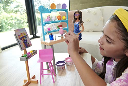 Barbie Art Studio with 25+ Accessories