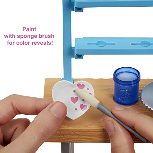 Barbie Art Studio with 25+ Accessories